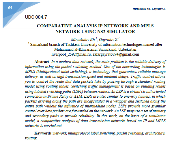 №1(1)2022 ISSN 21-81-3086